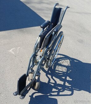 Invalidní vozík Meyra skládací šedivá barva - 4