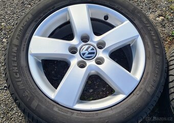 Orig. letní Alu VW Golf, Touran, Caddy, 205/55R16,7mm - 4