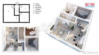 Prodej bytu 2+kk, 56 m², Královec - 4