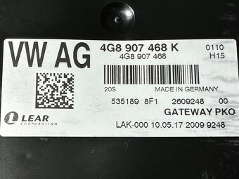 Gateway 4G8907468K Audi A6 C7 4G facelift S-Line r.v. 2018 - 4