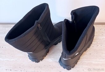 Nové pánské vysoké zimní boty, robustní podrážka, vel. 46 - 4