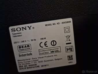 Sony Bravia - uhlopříčka 164 cm - 4