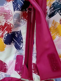 Teplejší bunda do deště vel. 98-110 - 4