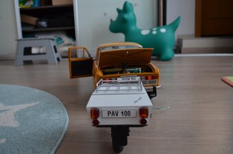 Škoda 100 model Deagostini 1:8 - 4