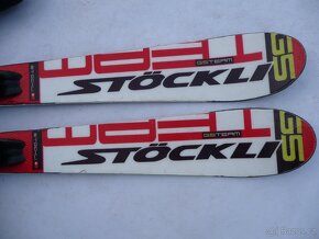222. Lyže STOCKLI - 120 cm + boty NORDICA 35eu - set - 4