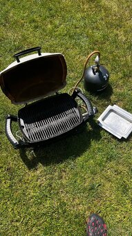 Plynovy gril weber Q1000 + lahev - 4