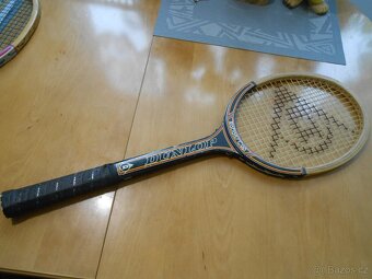 2x tenis.raketa DONNAY + DUNLOP - použité +1x sguash-vadná - 4