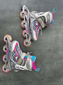 Dětské kolečkové brusle Rollerblade vel. 33 - 36,5 cm - 4