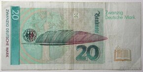 Bankovky 100HKD,20mark,100 Kčs,20Kč,10Kčs. - 4