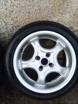 Německá alu sada RCD R15 4x100 zimní 195/50 - 4