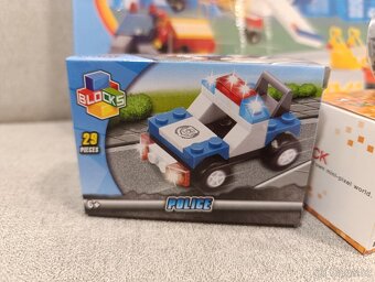 Stavebnice - hračky kompatibilní s Lego. - 4