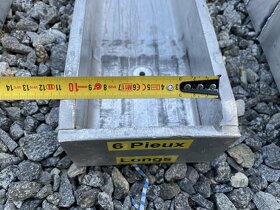 ALU hliníkovy U profil 120x65x10 - 4