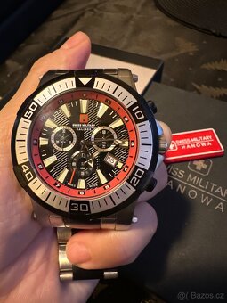 Pánské švýcarské hodinky Swiss Military Hanowa Touchdown Chr - 4