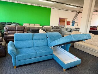 Sedací souprava rohová - rozkládací - NEPOUŽITÁ - 4