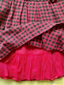 Šaty s kostkou vel. 110 - 4
