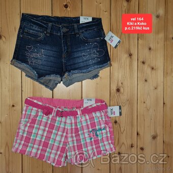 vel 164 - bunda,mikina, leginy.... - 4