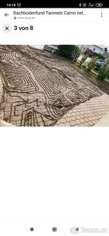 WW2 Německa maskovací síť 10x12 - 4