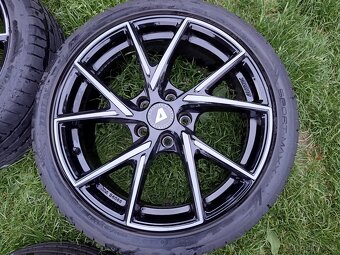 Alu kola 5x112R18 letní pneu - 4