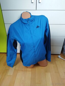 PĚKNÁ SPORTOVNÍ BUNDA zn. ADIDAS, vel. 164 - 4