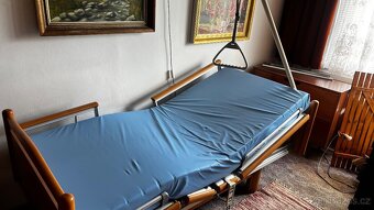 Polohovací lůžko ( postel )volker 3080 + matrace - 4