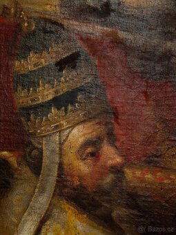 Barokní obraz – Úmrtí svatého Františka Xaverského, 18. stol - 4