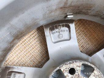 4 x al kola Škoda 5x100 15 + letní pneu 195/65 R 15 H - 4