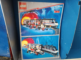 LEGO Train 9V 4558 Metroliner +návod +box - 4