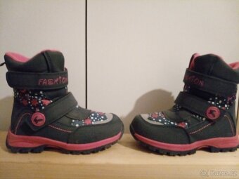 Dívčí zimní boty 32, top stav - 4