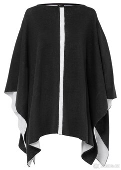 Elegantní teplé pončo UNI - 4