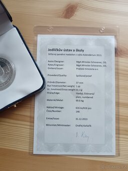 AG medaile 2013 - 100. Výročí založení Jedličkova Ústavu - 4