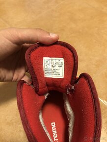 Zimní Dívčí Boty zn. Reima, Myrsky/Jam Red, Vel. 33+Faktura - 4
