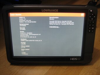 Lowrance HDS 12 GEN 3 Top stav jako nový kompletní - 4