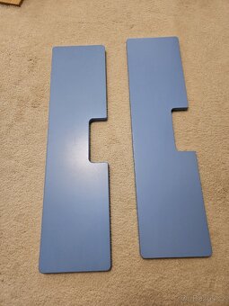 REZERVACE - Skříňka IKEA Stuva + 2 modrá čela k šuplíkům - 4