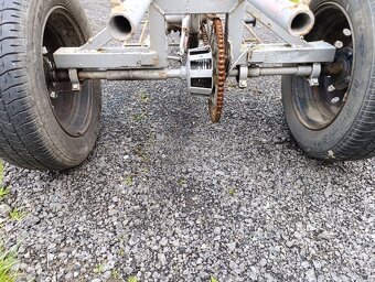 Prodám domácí tříkolku s motorem Simson SR2 - 4