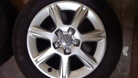 orig.alu kola Audi 16"+ letní pneu Michelin 205/55/16 - 4