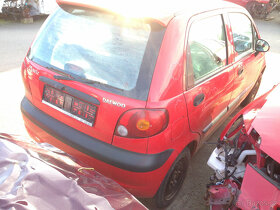 Daewoo Matiz 2003 0,8l 38kW - díly - 4