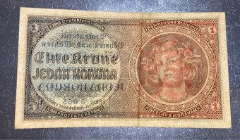 bankovky Protektorát Čechy a Morava 1939-1945 - 4