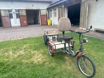 Nákladní šlapací elektrická rikša - 4
