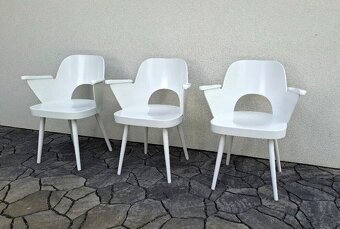 Retro křesílka TON Oswald Haerdtl 3ks - 4