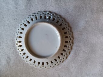 Porcelánové šálky a talíře  - Franz Josef, Rakousko Uhersko, - 4