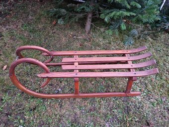 Starožitné sáňky rohačky TOP - 4