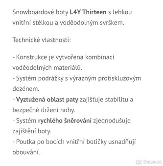 Snowboardové boty - 4