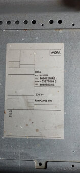 Vestavná trouba MORA za odvoz - 4