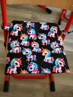 Školní podsedák na židli - softshell - 4