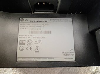 Monitor 19" LG Flatron W1934S-BN - 4