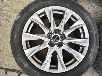19"zimní alu sada 5x114 origo Mazda CX5 Sport CX7 225/55 - 4