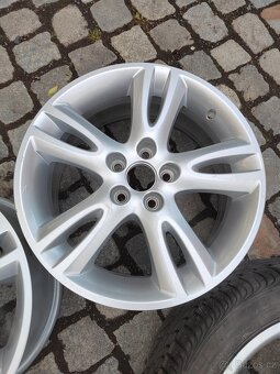 Prodám nové orig. Alu 16 5x100 ET 43 Škoda Fabia Roomster - 4