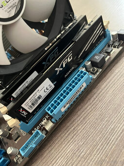 Zákl. deska, CPU, RAM, chladič - funkční komponenty - 4