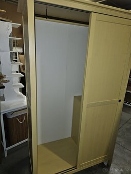 Šatní skříň IKEA HEMNES - ŽLUTÁ KŘÍDOVÁ - 4