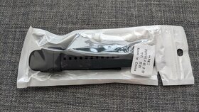 Nový silikonový řemínek 20mm - černý/šedivý - 4